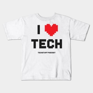 I Heart Tech Kids T-Shirt